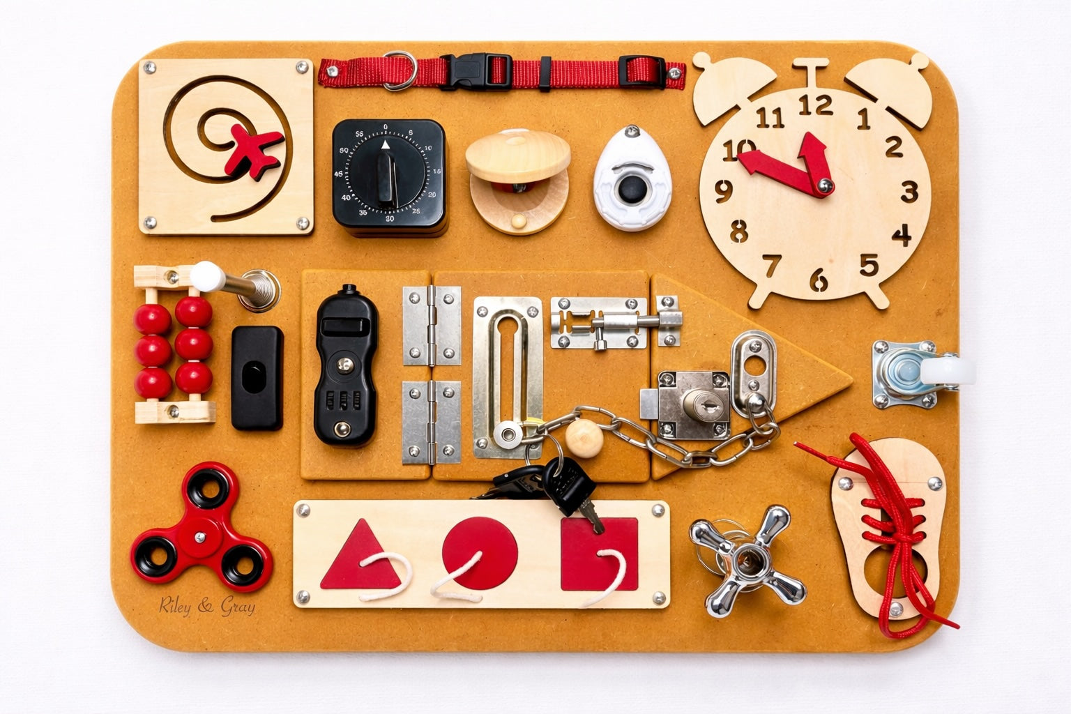 Busy Board - red